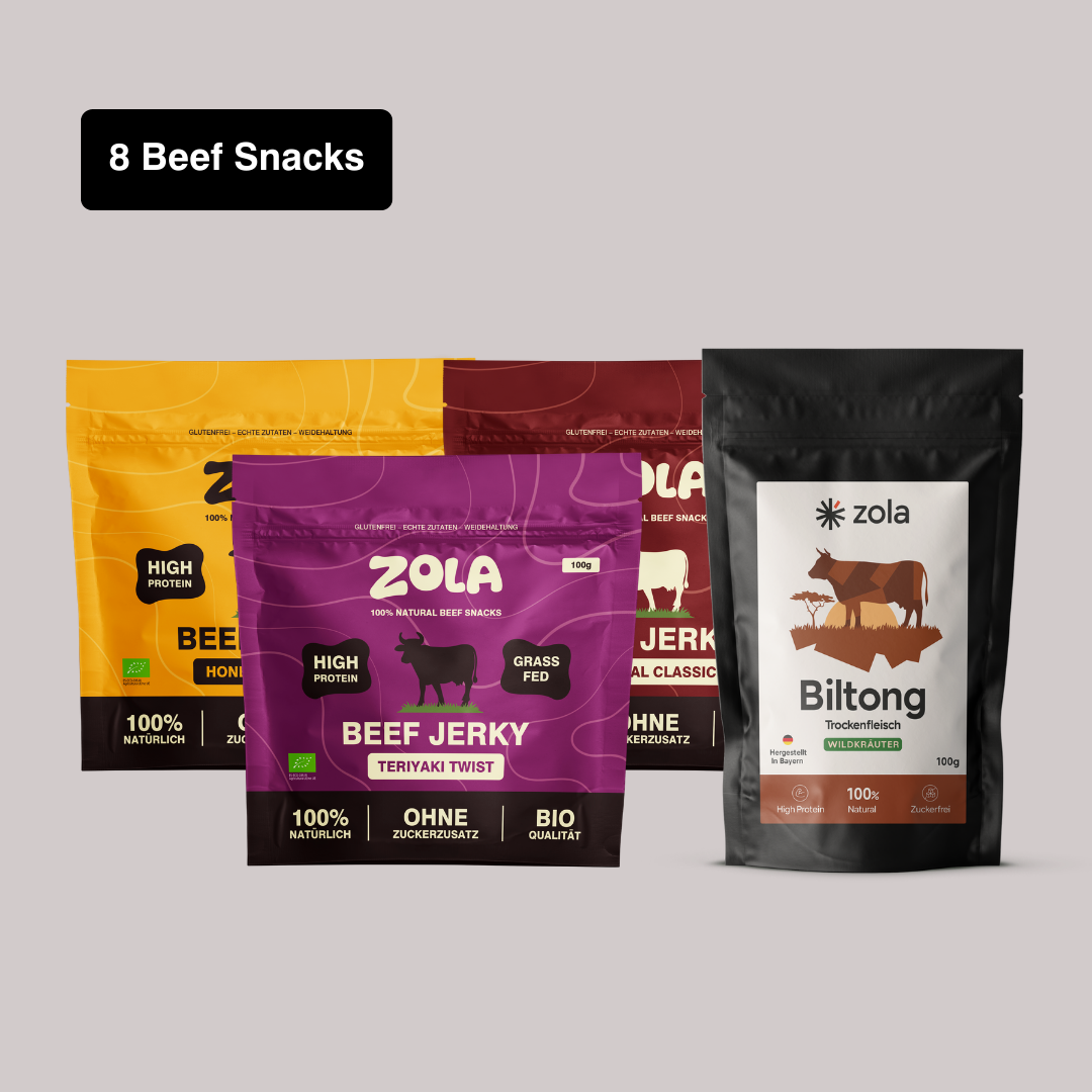 Beef Proteinsnack Probierpaket