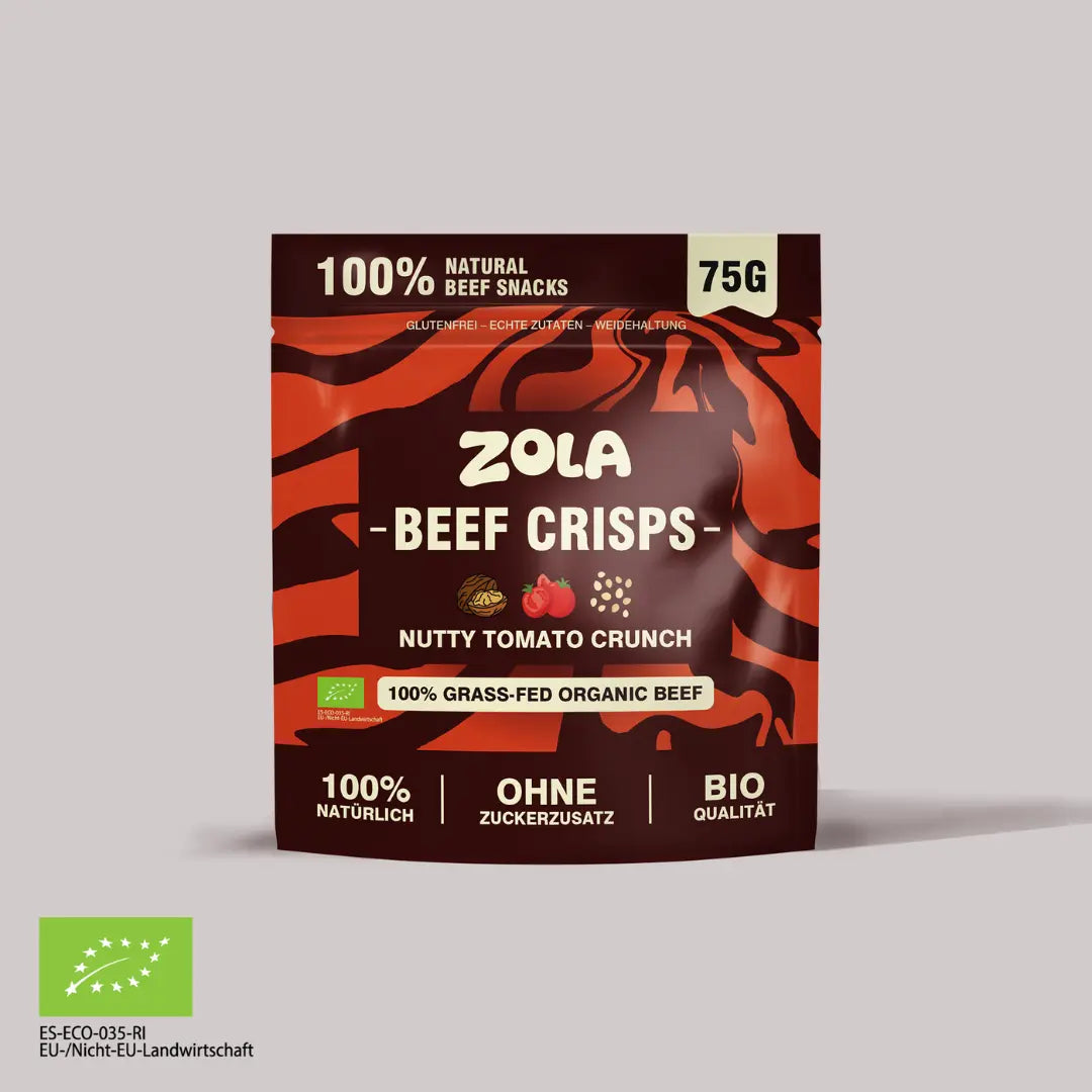 Beef Crisps Nutty Tomato Crunch