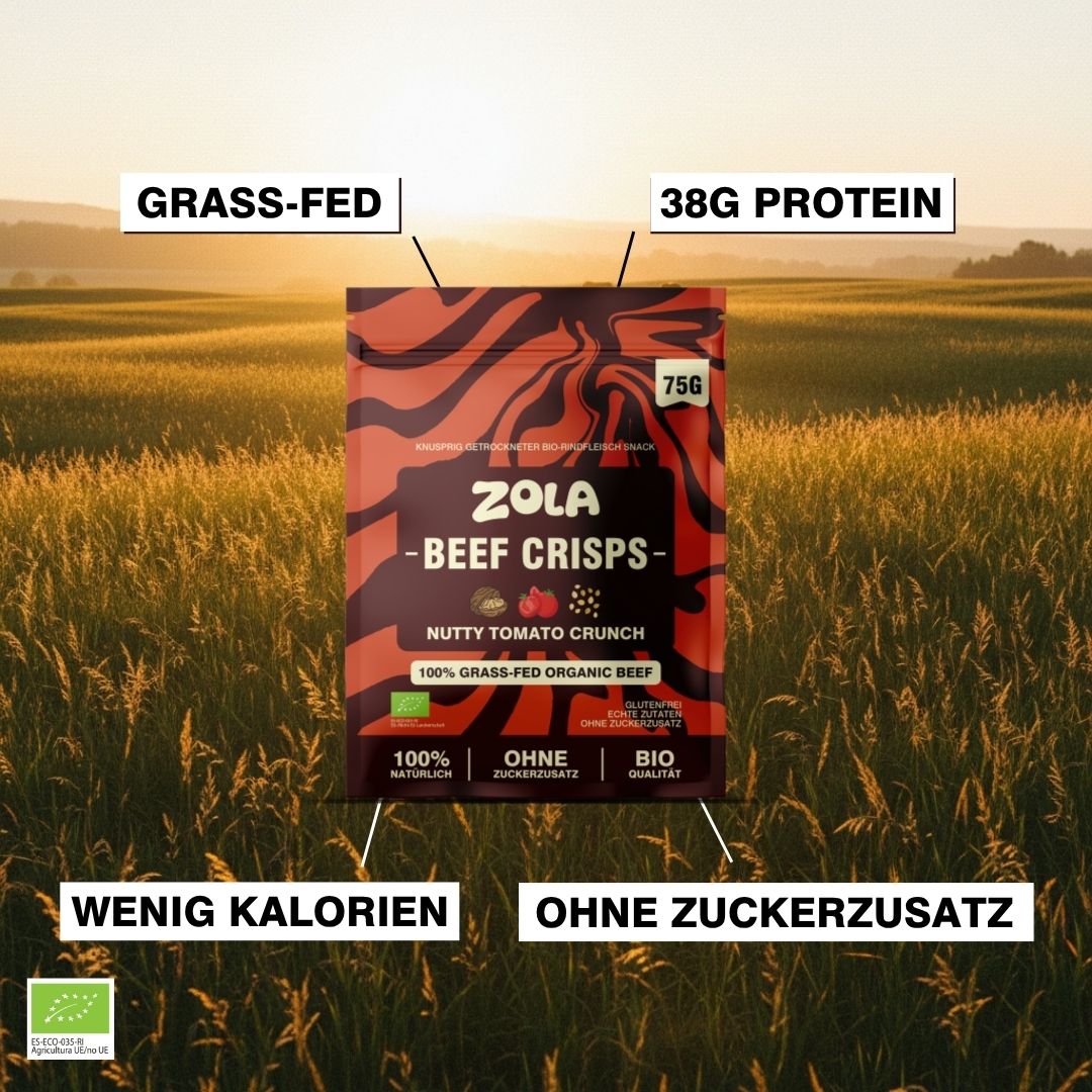 Beef Crisps Nutty Tomato Crunch