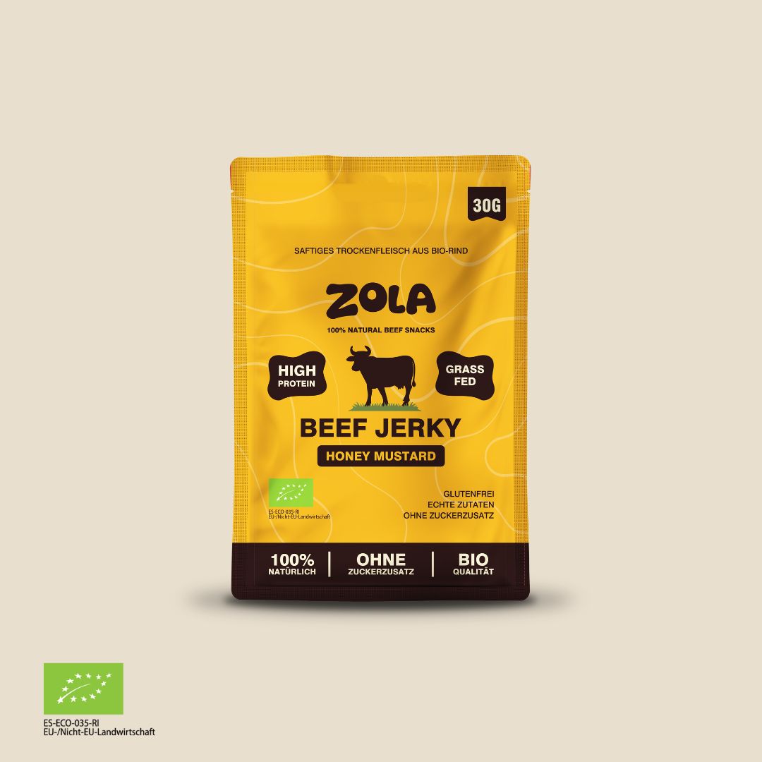 Beef Jerky Honey Mustard BIO