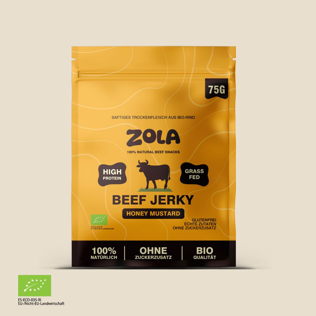 Beef Jerky Honey Mustard BIO
