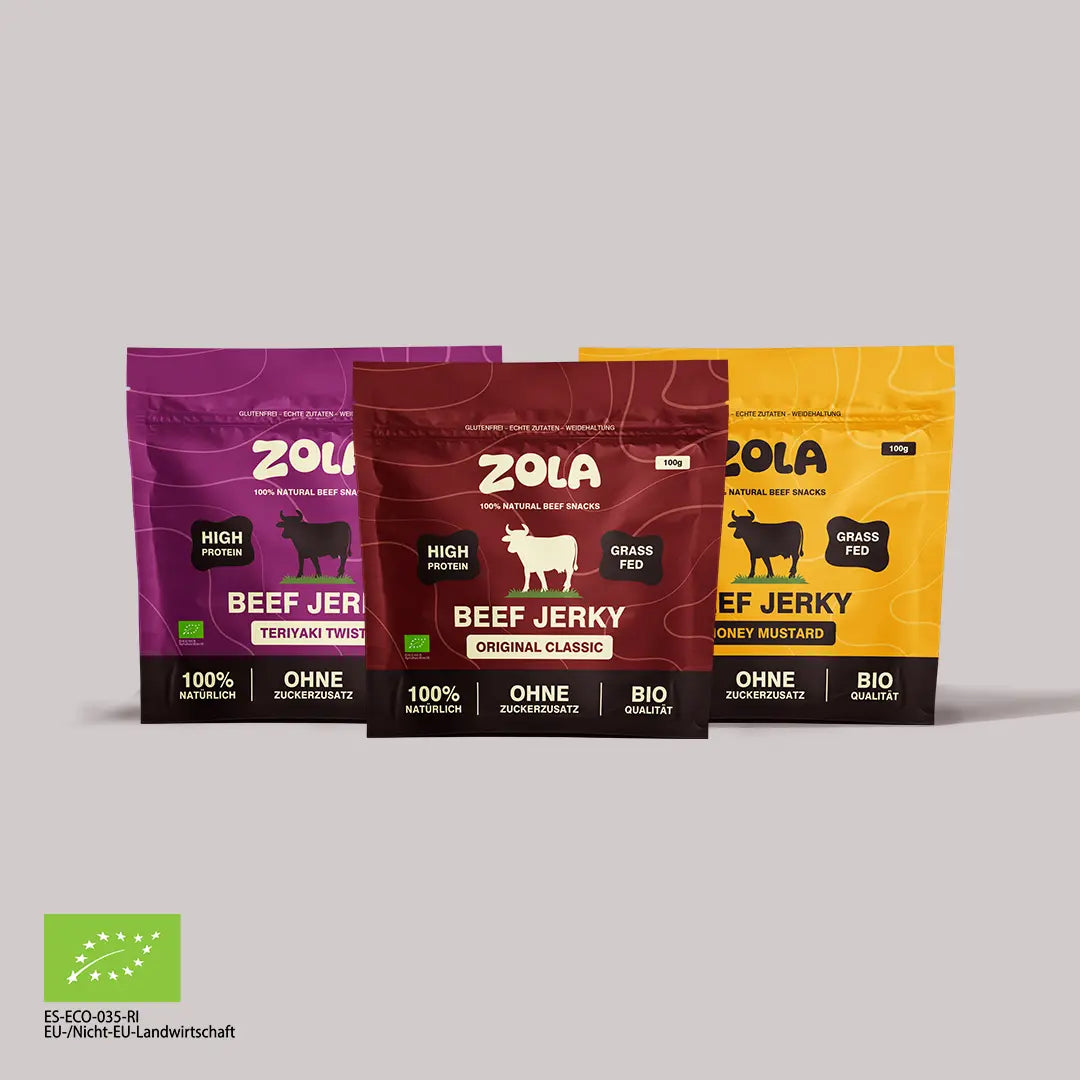 Beef Jerky Probierpaket BIO