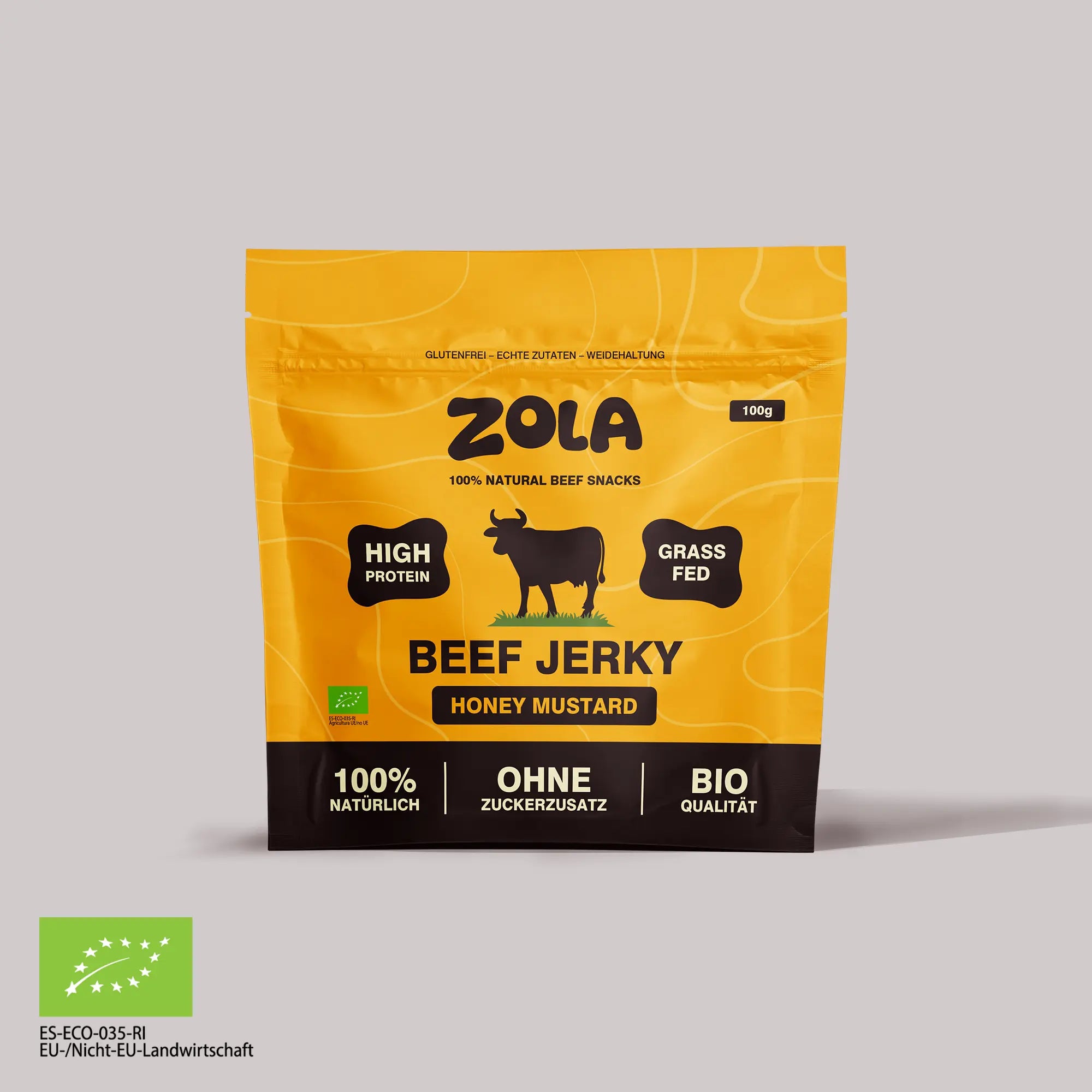 Beef Jerky Honey Mustard BIO