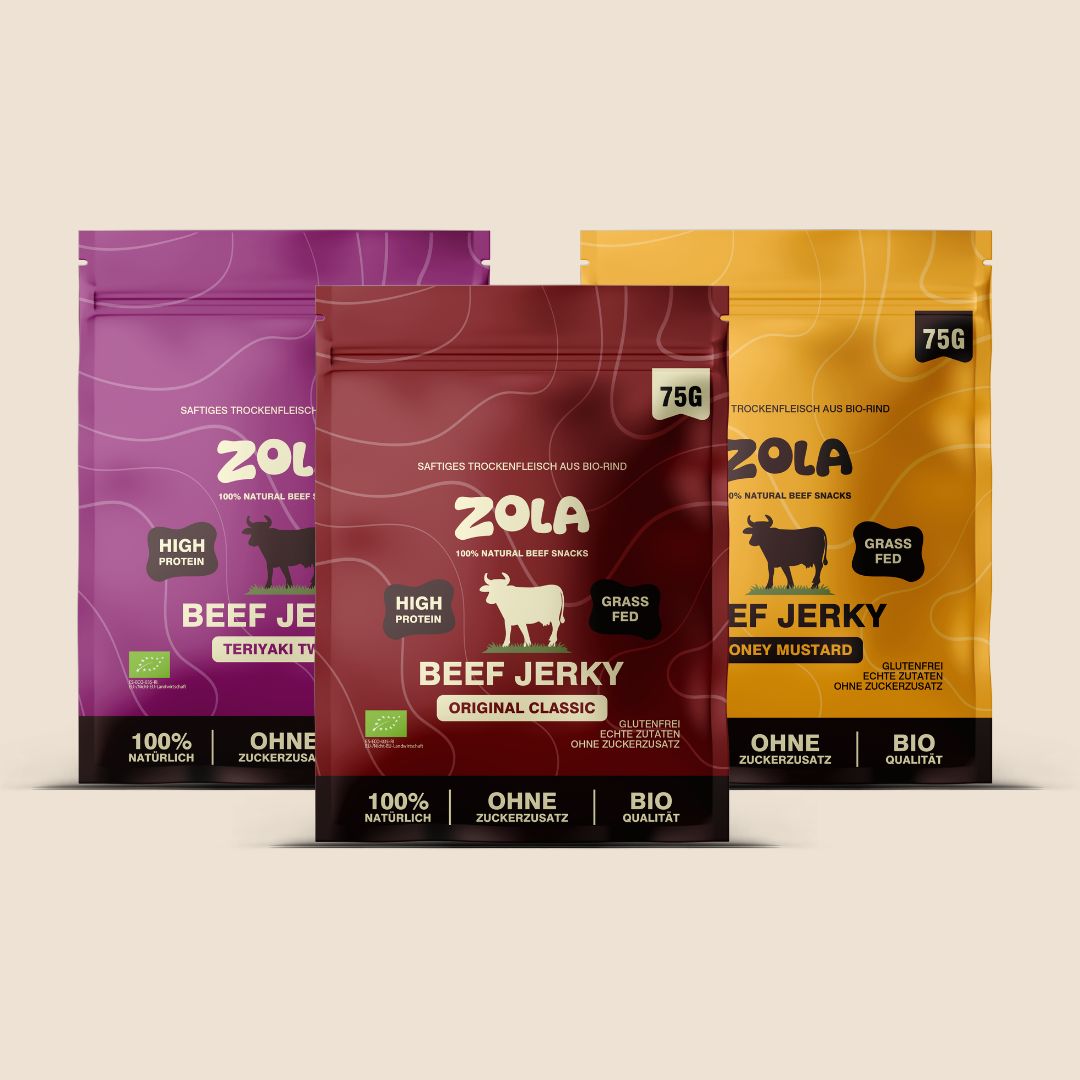 Beef Jerky Probierpaket BIO