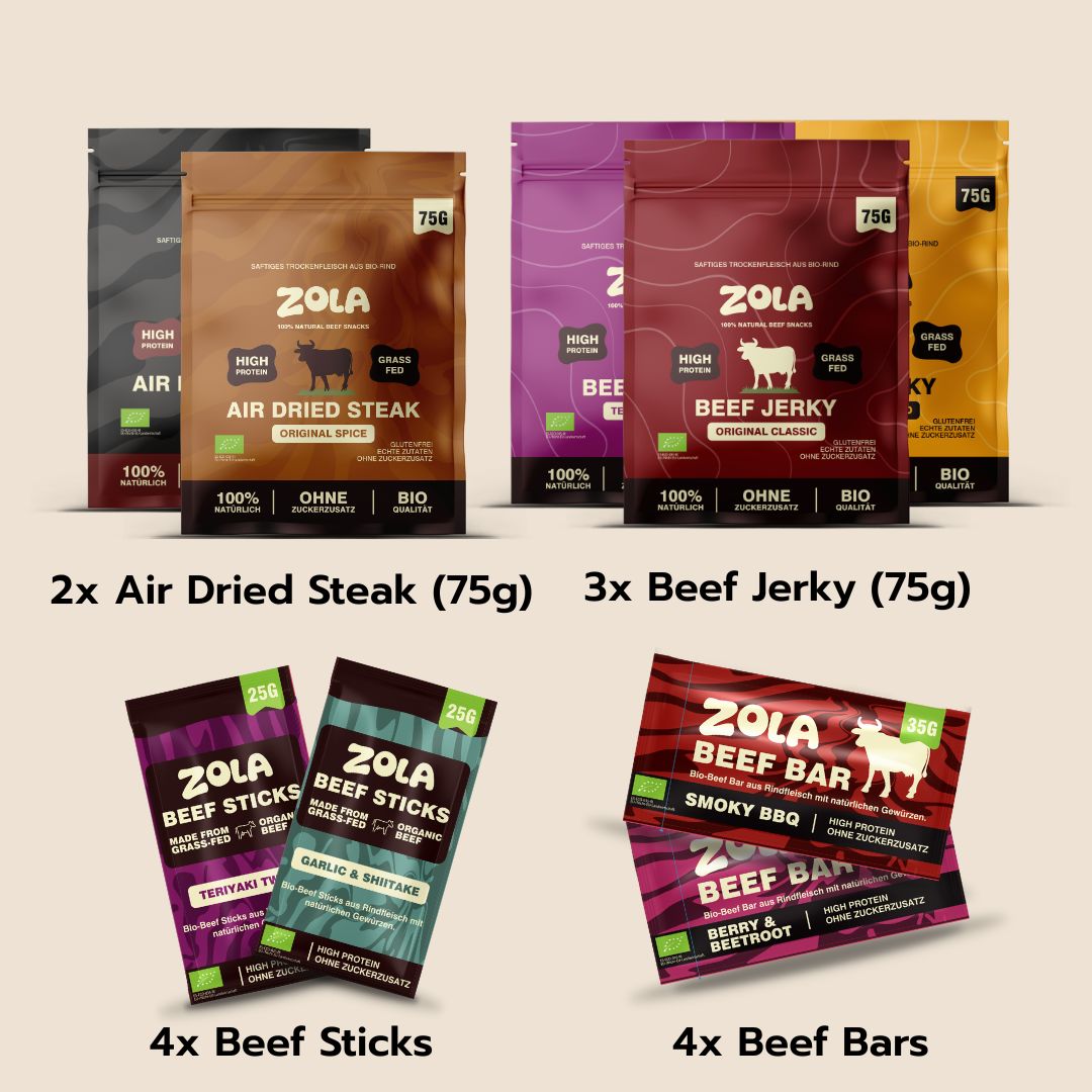 Beef Snack Probierpaket BIO
