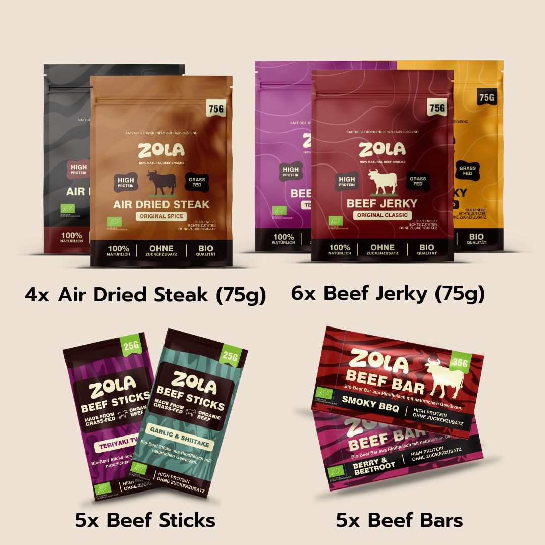 Beef Snack Probierpaket BIO