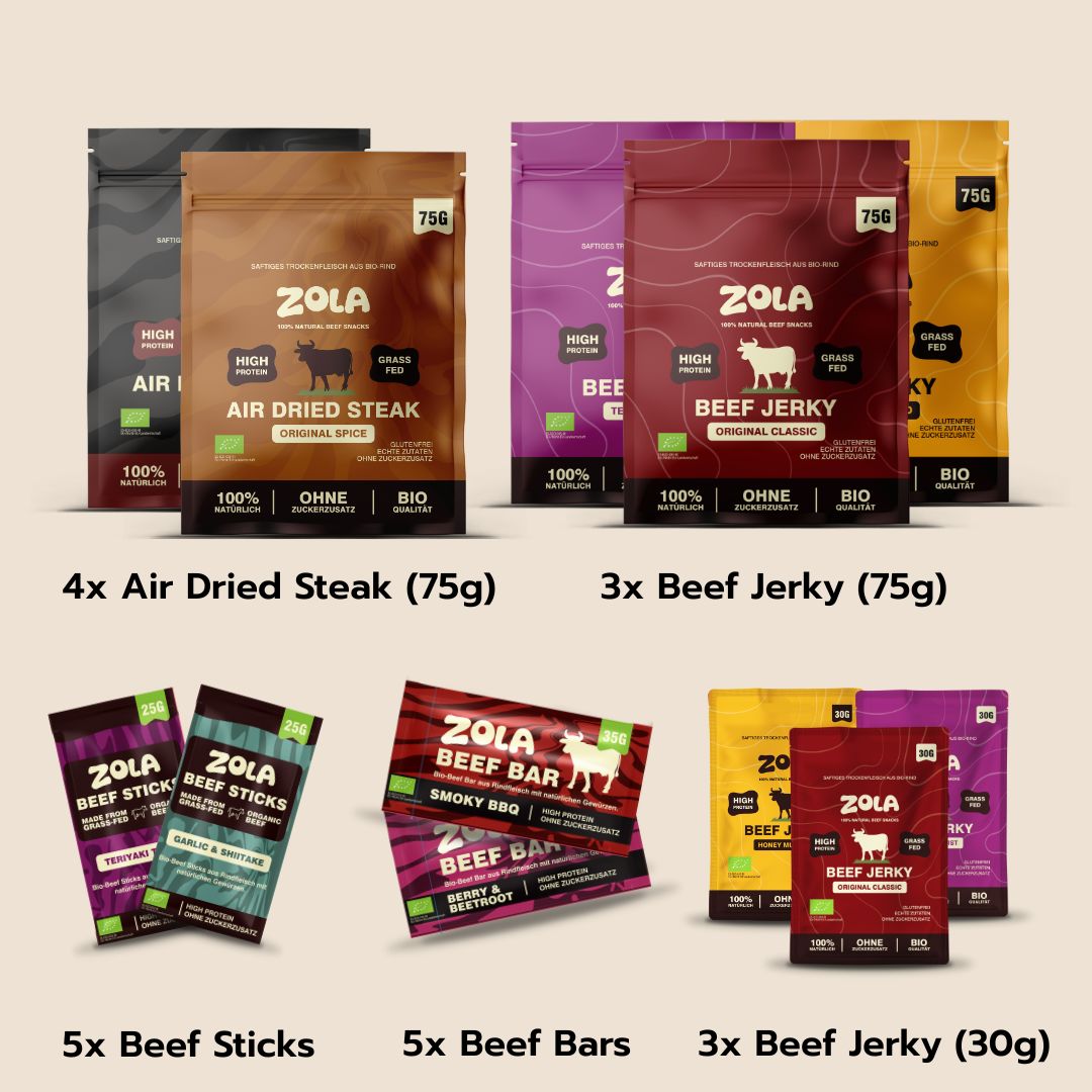 Beef Snack Probierpaket BIO
