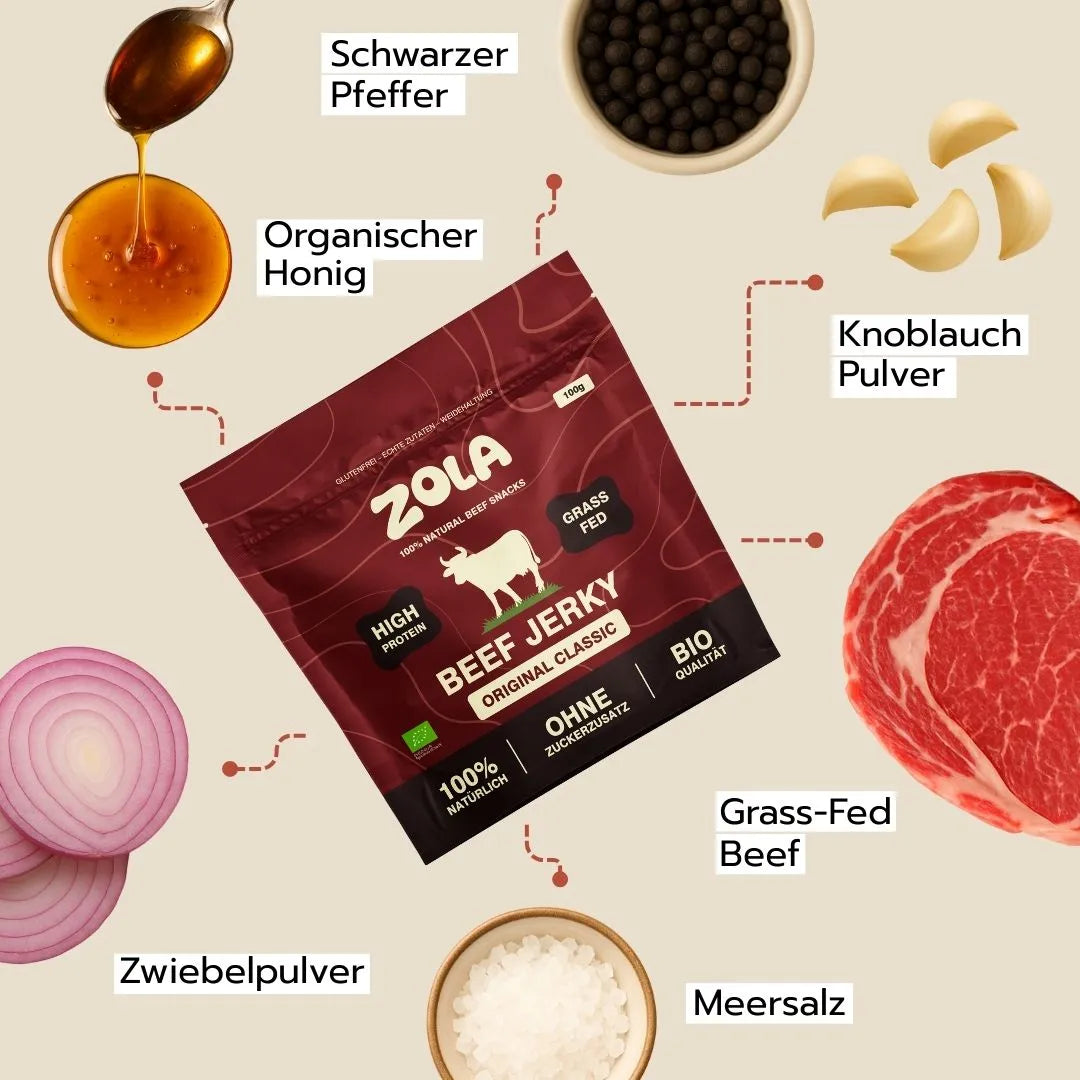 Beef Jerky Probierpaket BIO