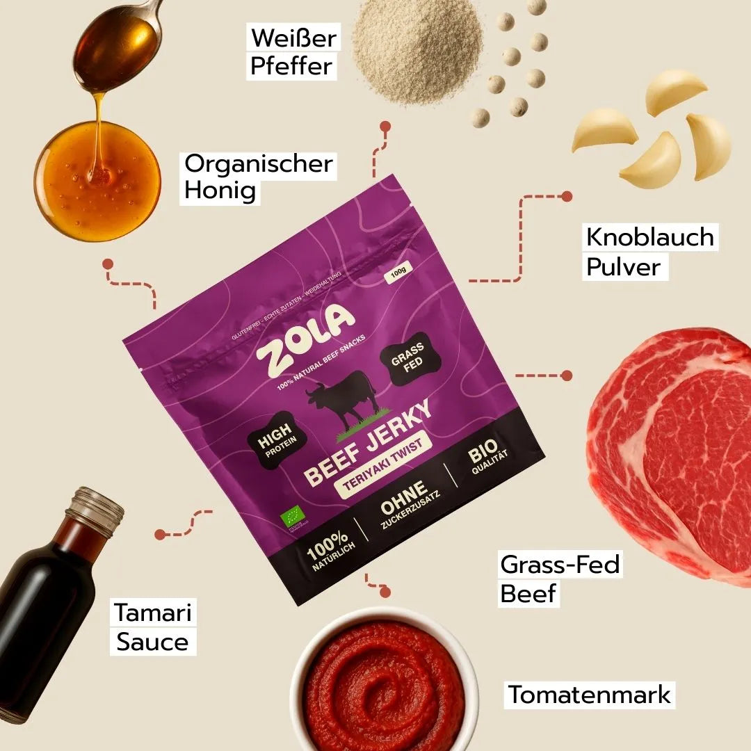 Beef Jerky Probierpaket BIO
