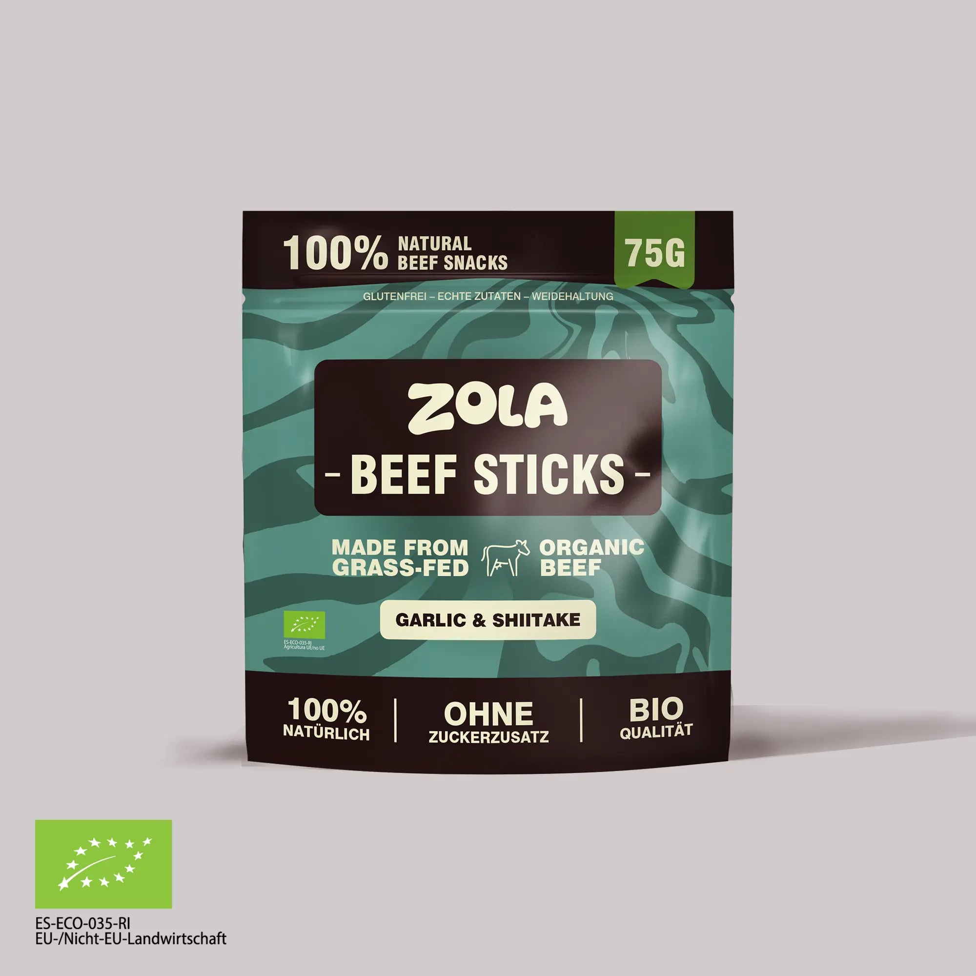 Beef Stick Garlic Shiitake BIO