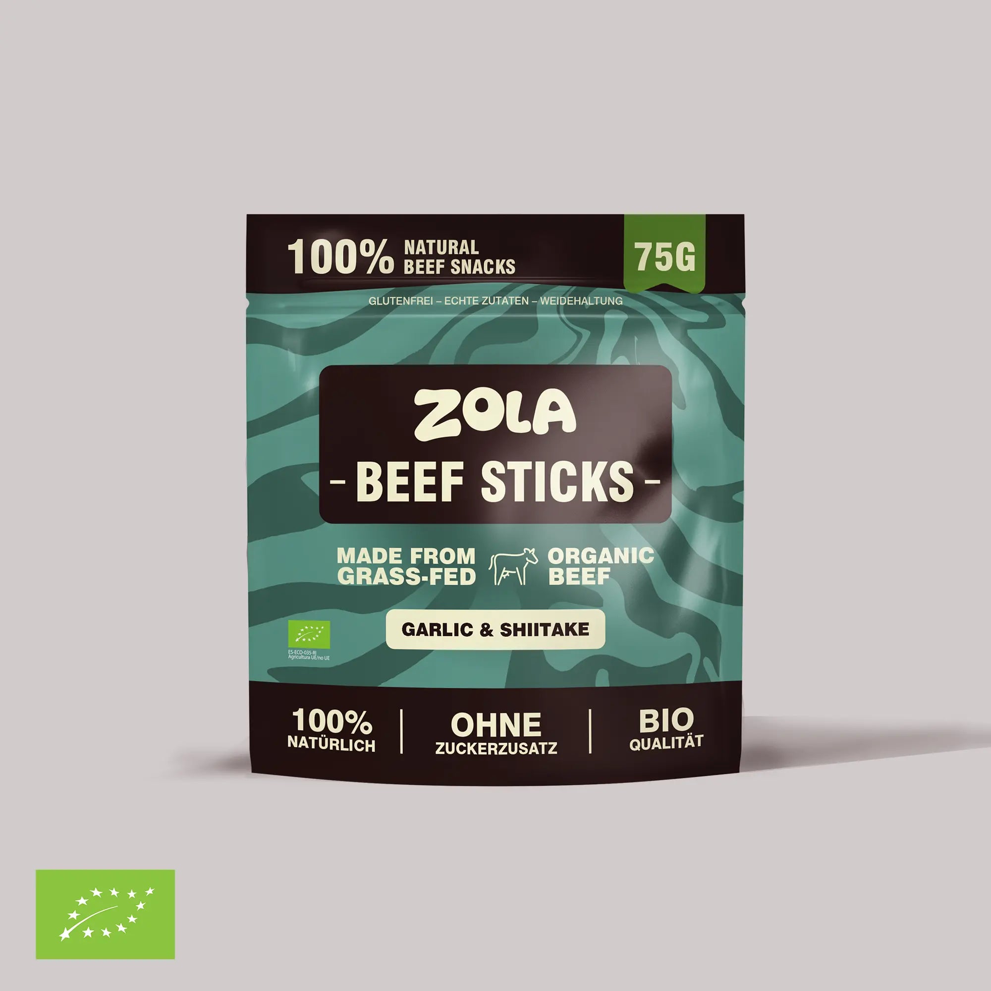 Beef Stick Garlic Shiitake BIO