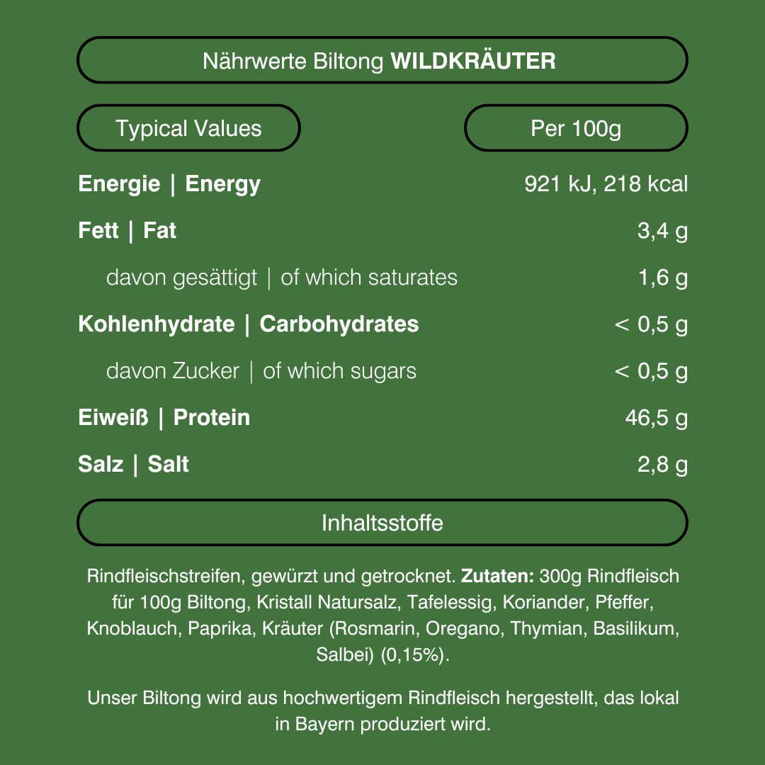 Beef Proteinsnack Probierpaket