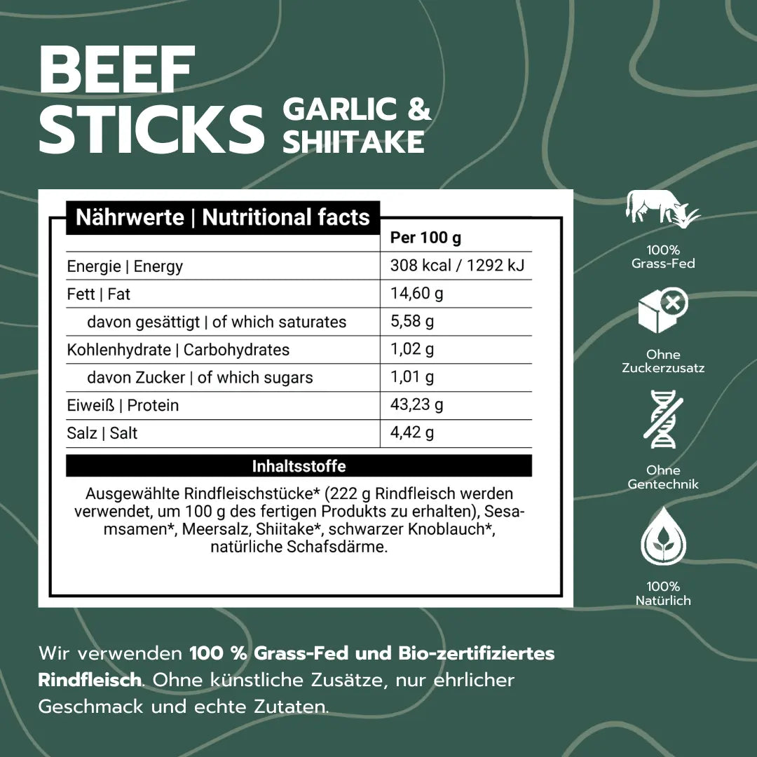 Beef Stick Probierpaket BIO