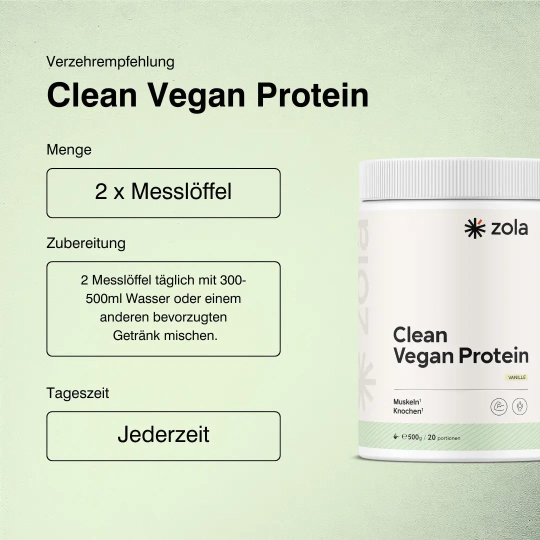 Clean Vegan Protein (Vanille 750g)