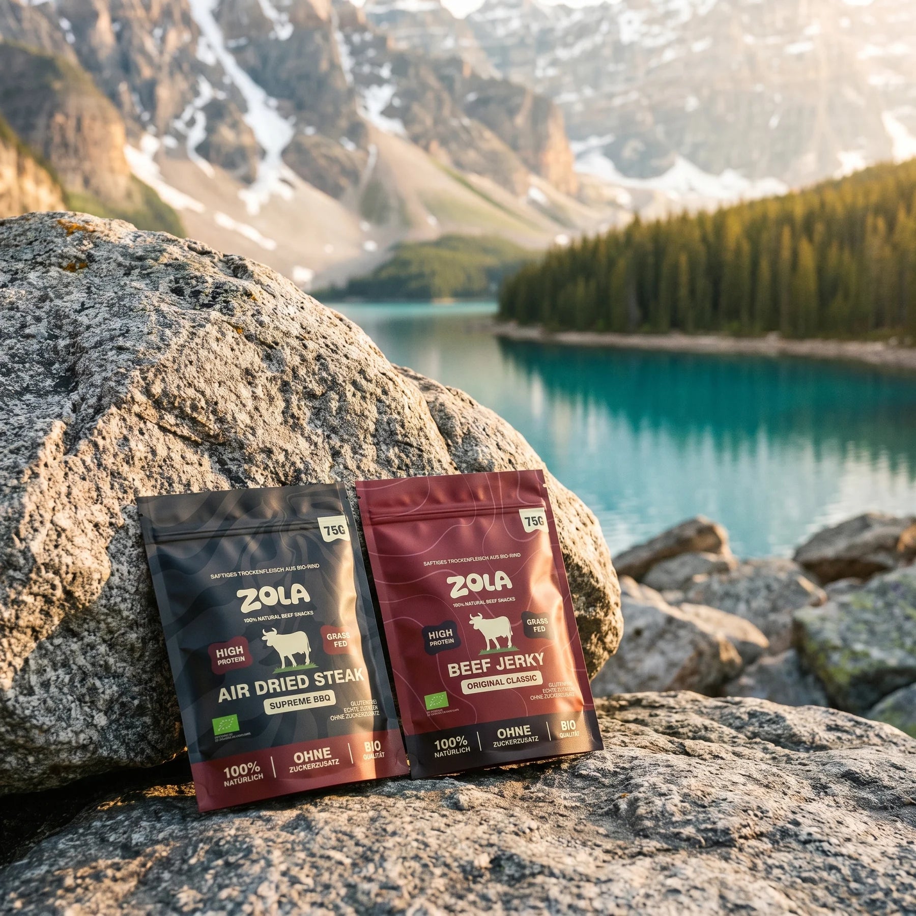 ZOLA Packs am Bergsee